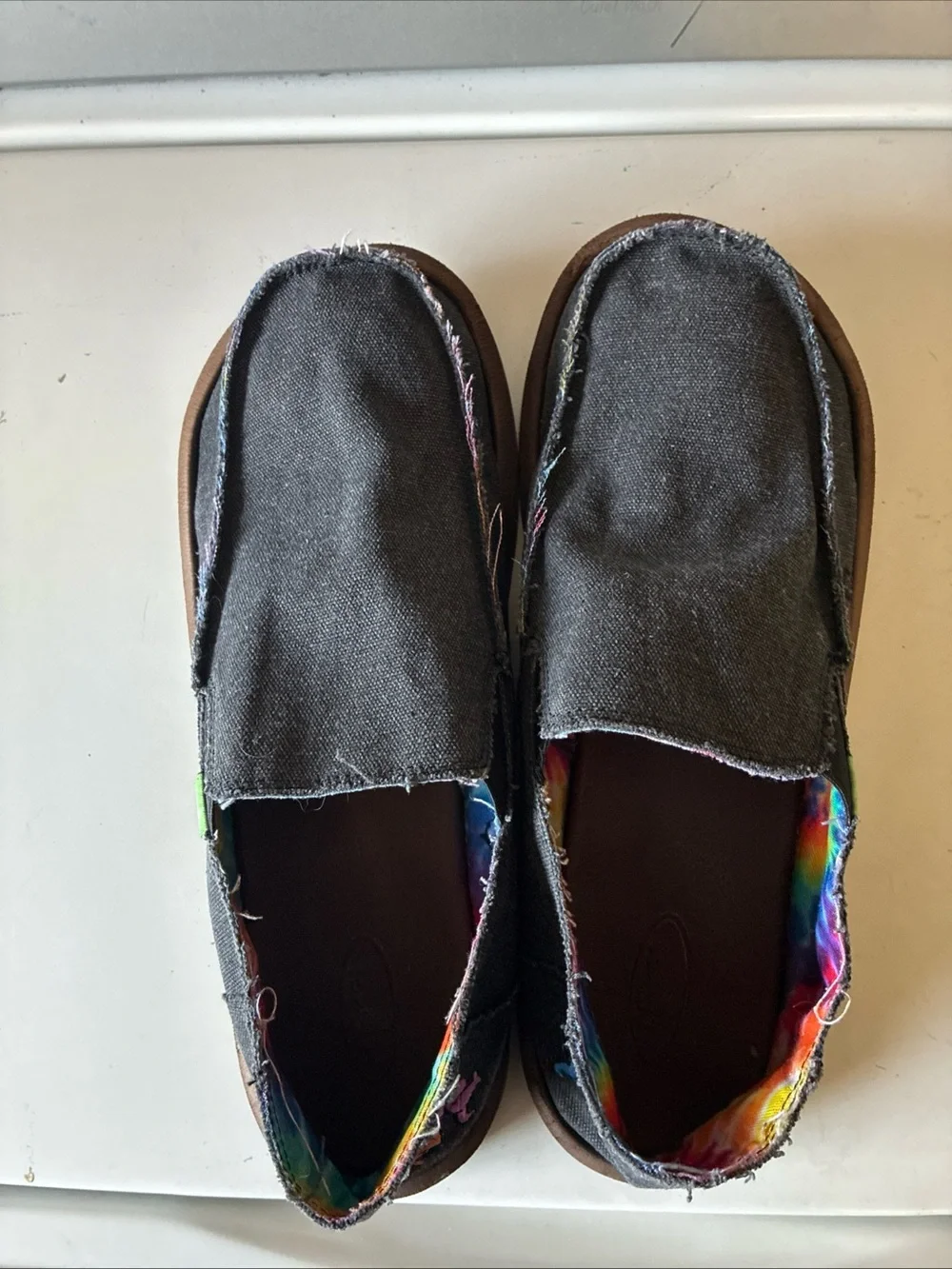 Sanuk sole wear adds